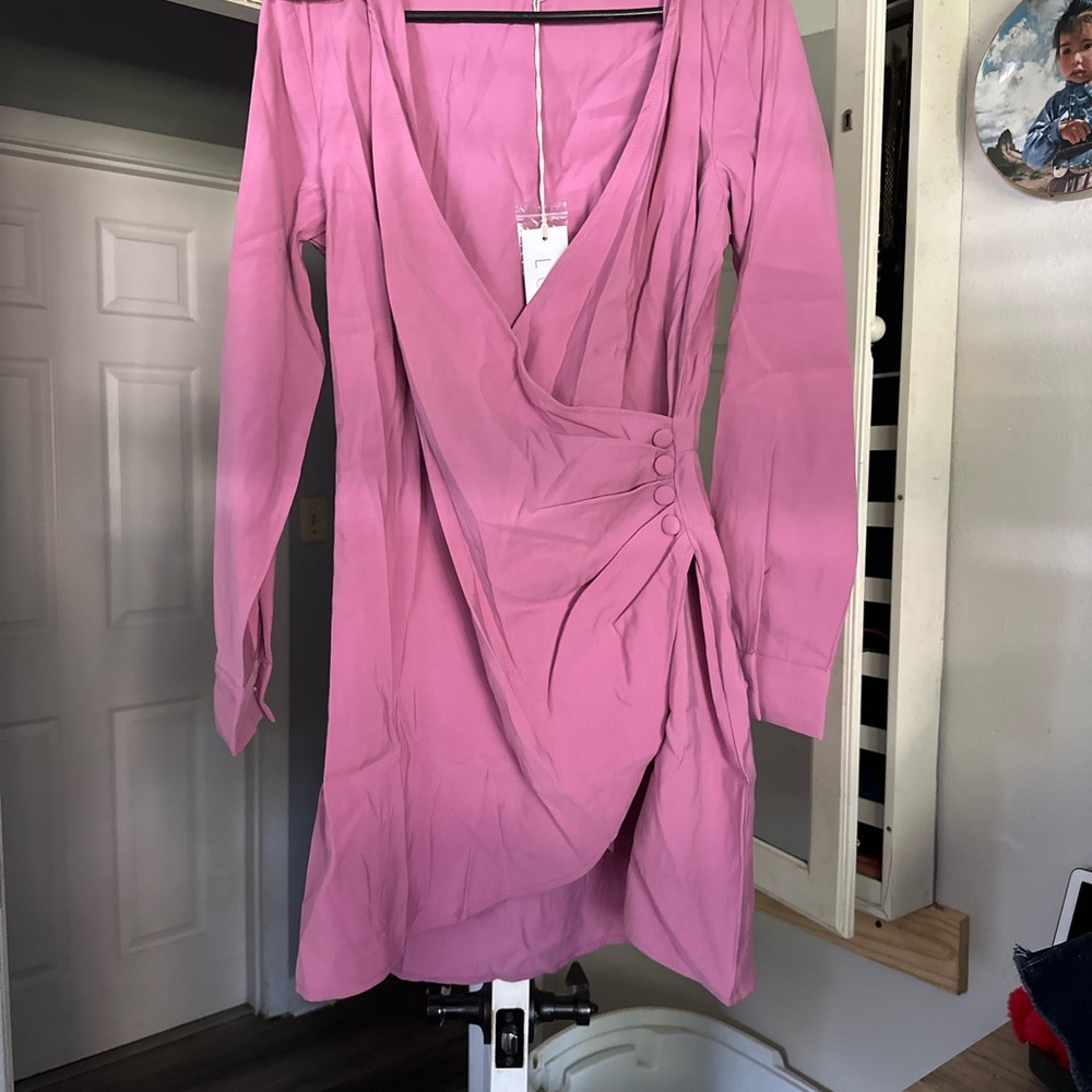 Lumiere pink dress size large